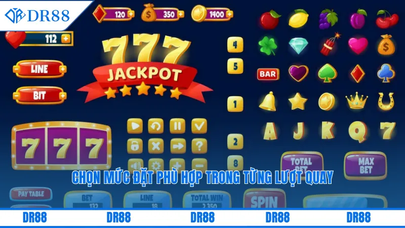 Game Nổ Hũ Đổi Thưởng Dr88 – Trải Nghiệm Không Giới Hạn 3 Chọn mức đặt phù hợp trong từng lượt quay